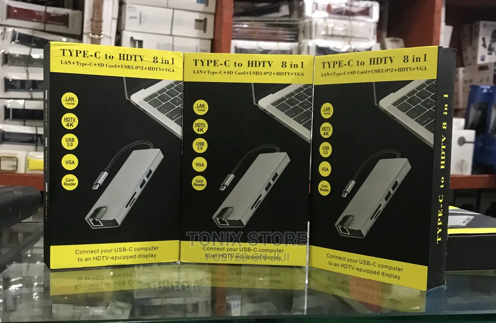 8in1 Type-C to HDTV Adapter