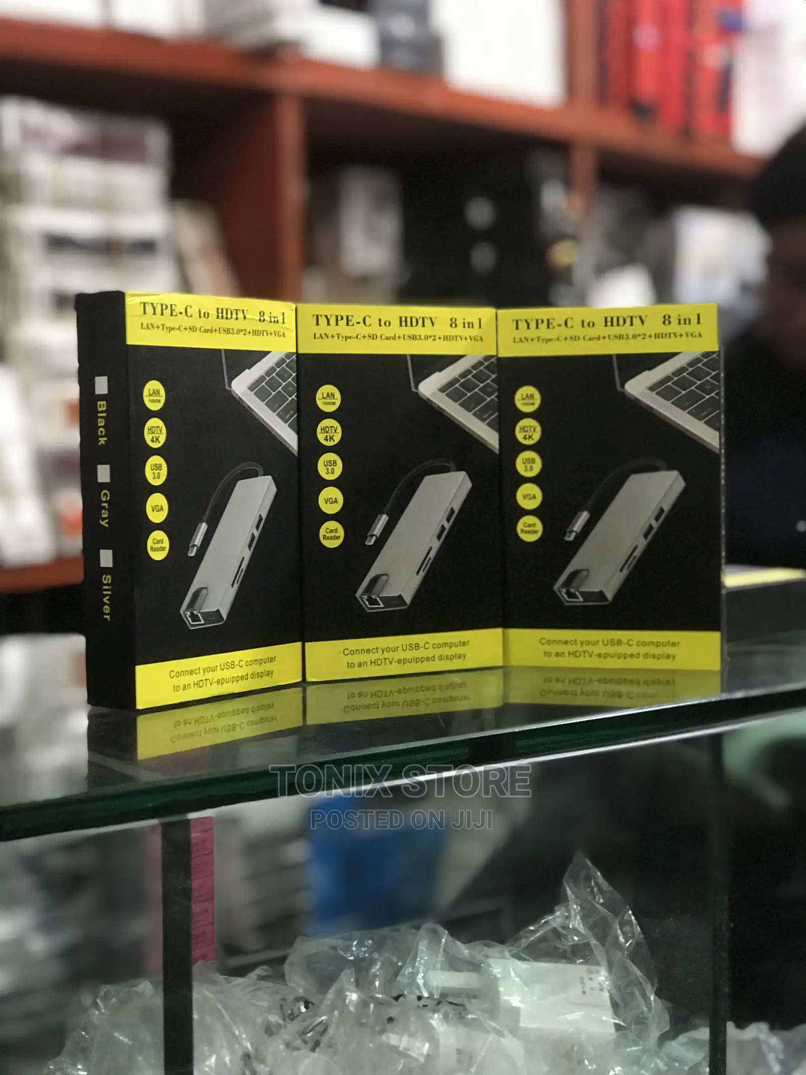 8in1 Type-C to HDTV Adapter