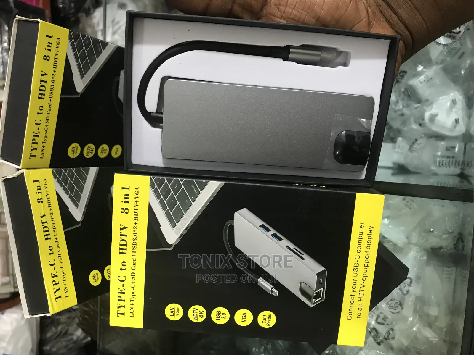 8in1 Type-C to HDTV Adapter