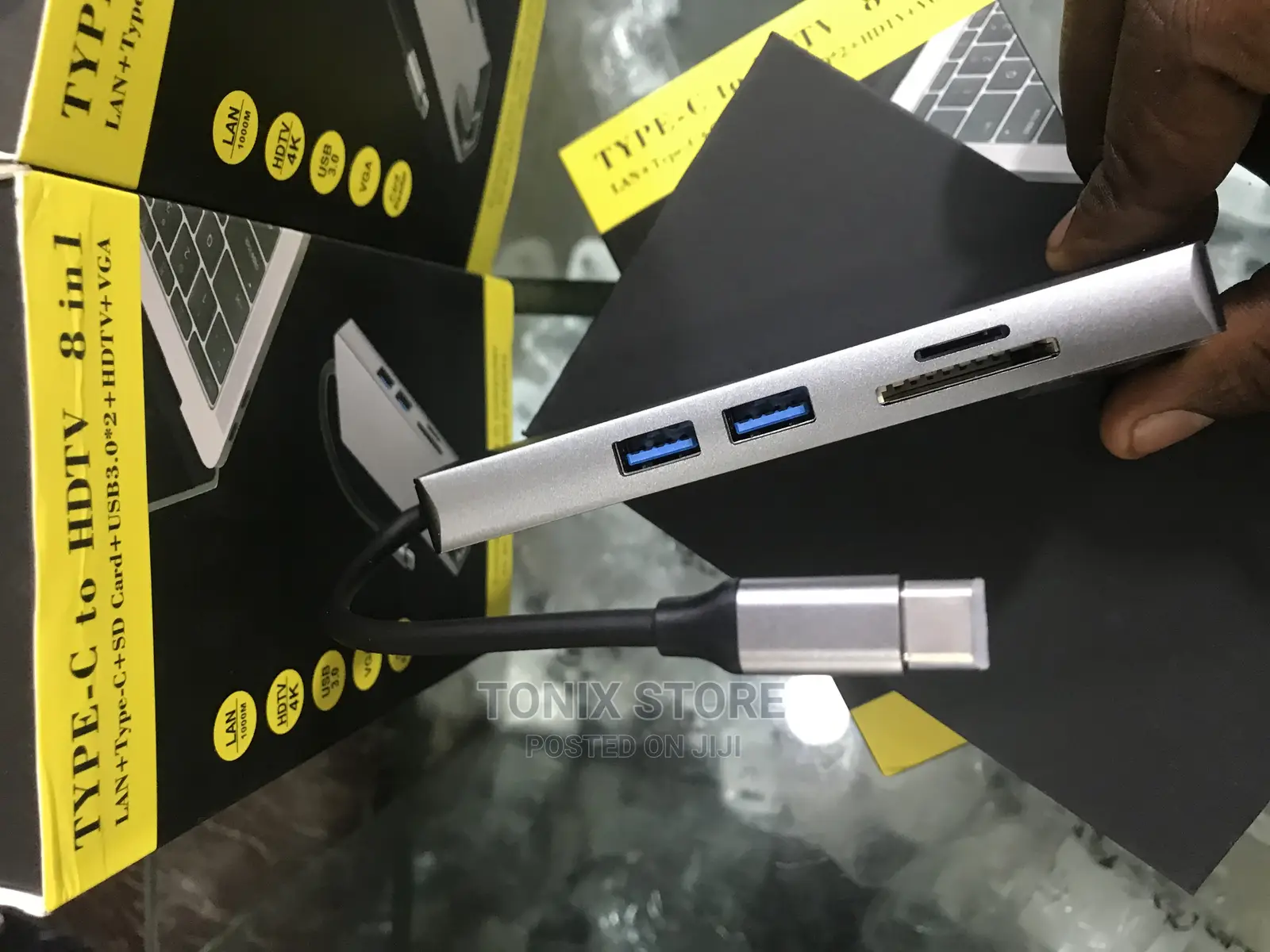 8in1 Type-C to HDTV Adapter