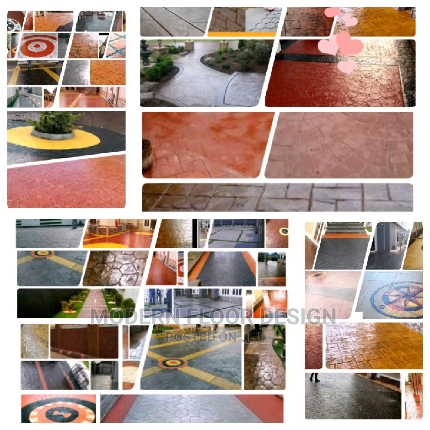 You D D Modern Stamps Floor