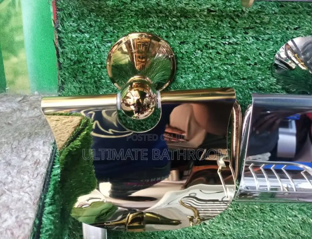 Gold Color Tissue Holder