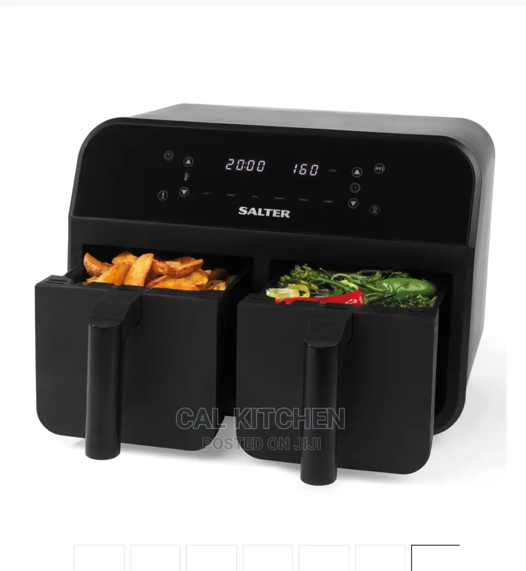 Salter 7.4L Dual Air Fryer