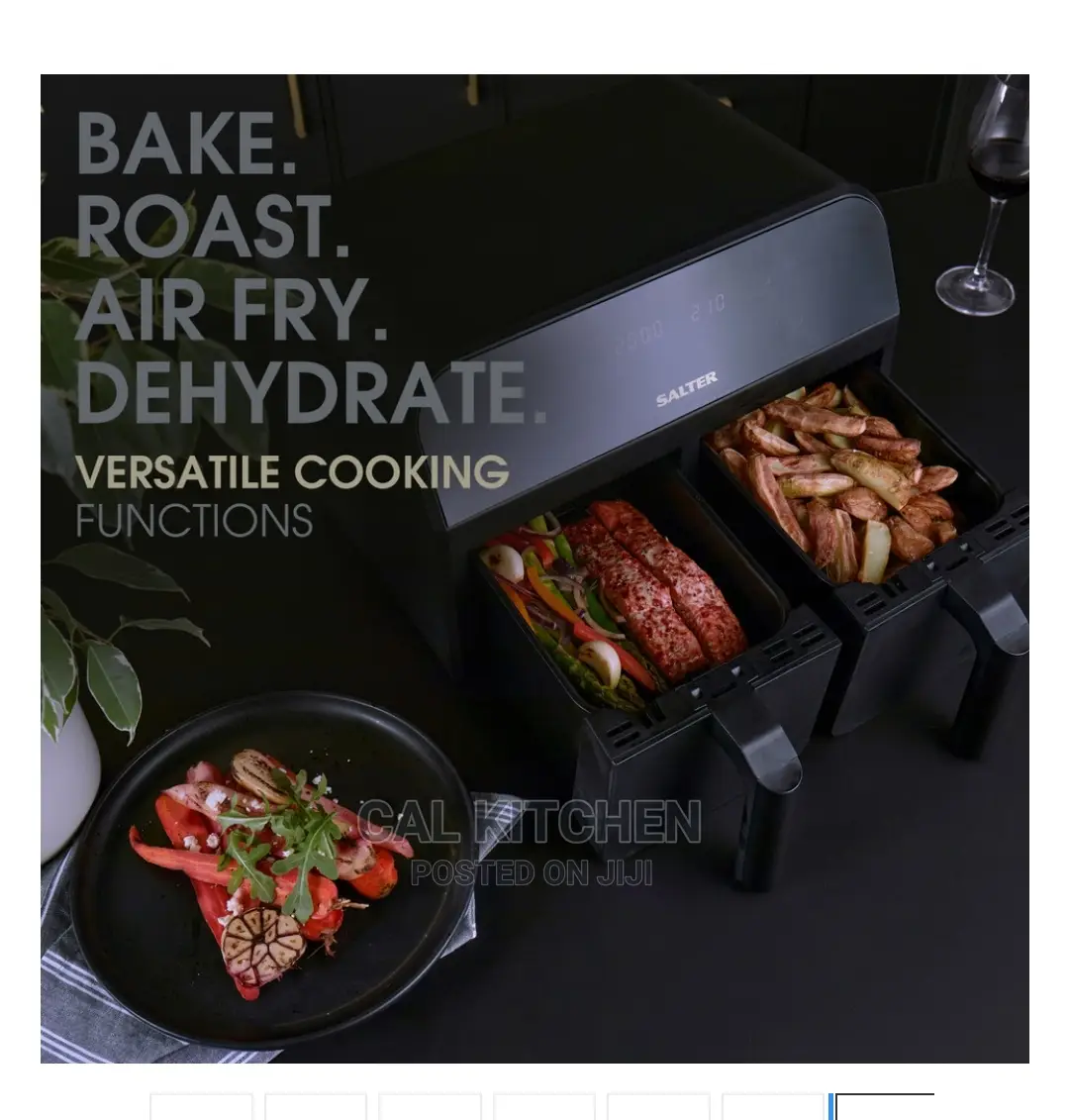 Salter 7.4L Dual Air Fryer