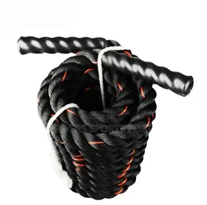 Bonnlo HEAVY DUTY BIGGEST 50ft Fitness Gym Power Battle Rope