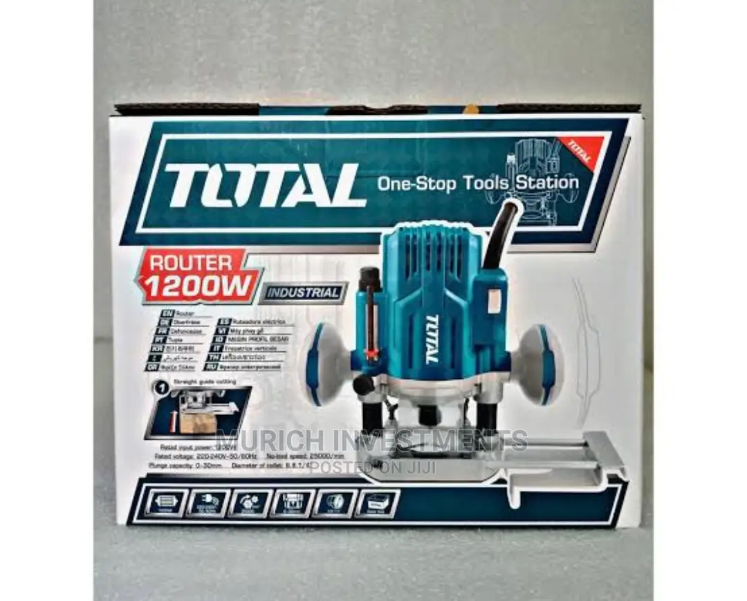 TOTAL Electric Plunge Router 1200w TR110816 - MURICH INVESTMENTS Price ...