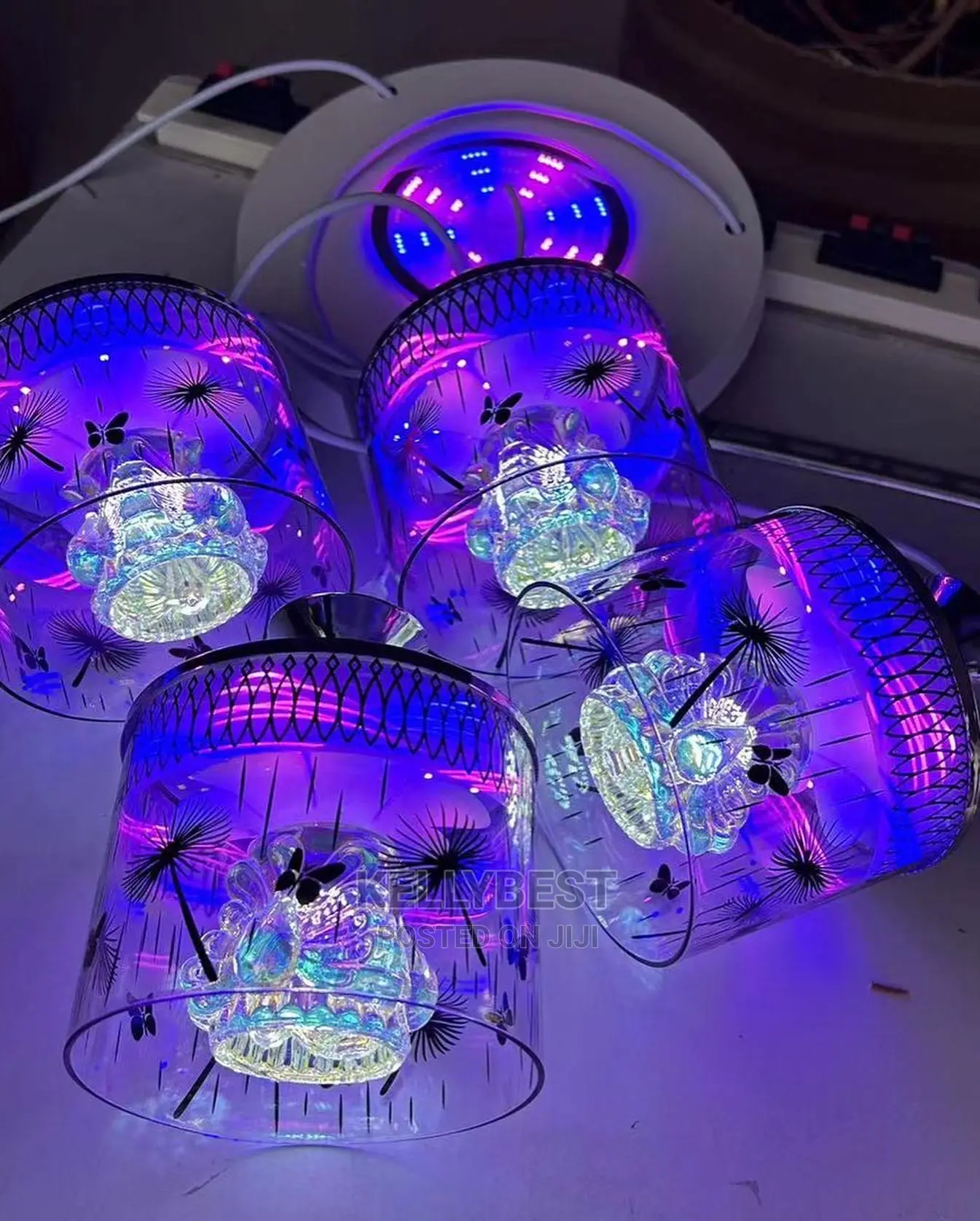 Modern Ceiling Mounted Led Dropping Light.