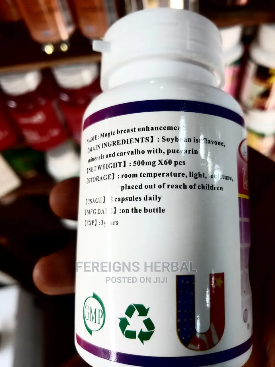 Original J-Chen Magic Breast Enhancement Supplement