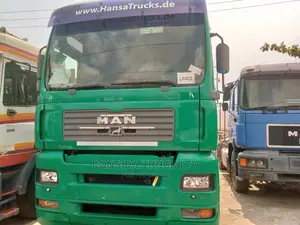 Man TGA Truck 1999 Green
