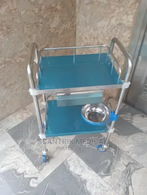 Stainless Steel Medical Dressing Trolley