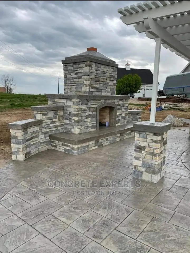New Stamped Concrete Design