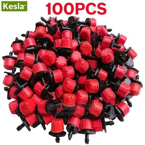 100pcs Garden Irrigation Nozzle Adjustable Drippers