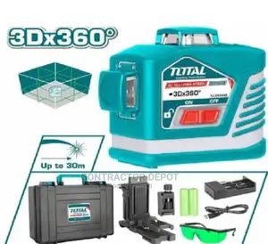 3D Self-Leveling Laser Level Tll255245 Total Tools