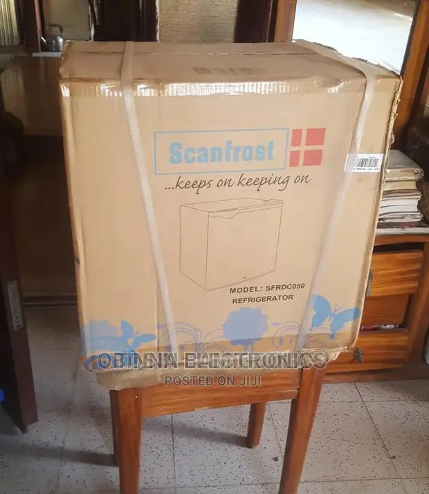 Brand New Scanfrost Bed Side Refrigerator/Silver Colour/