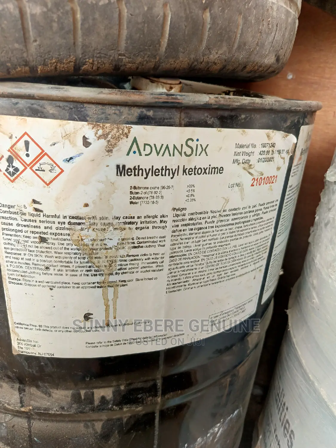 Methylethyl Ketoxime Ketone Oxime