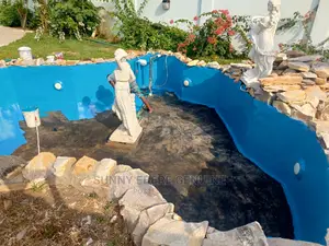Koi Fish Pond Epoxy Painting and Swimming Pool Epoxy Coating