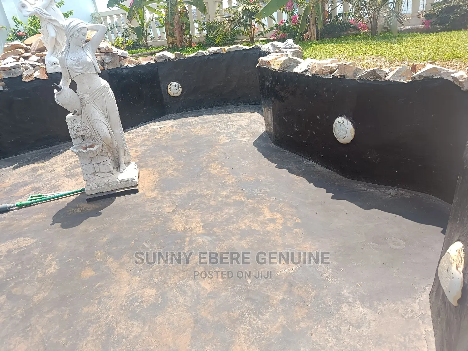 Koi Fish Pond Epoxy Painting and Swimming Pool Epoxy Coating