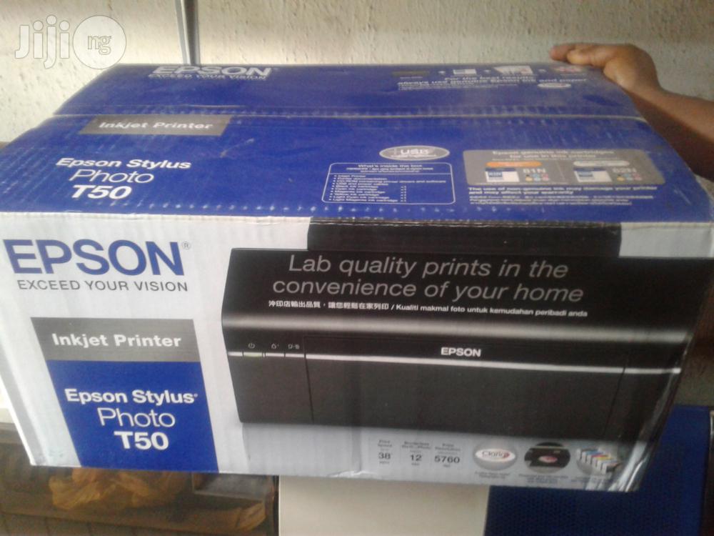 Epson Stylus Photo T50 Printer
