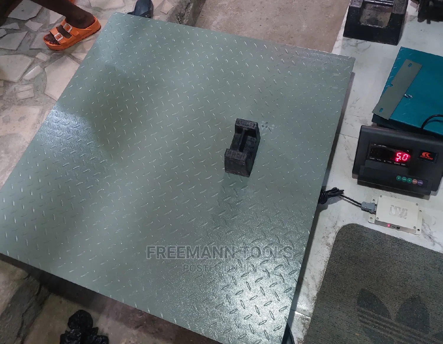 3ton 1.2m X 1.2m Floor Scale