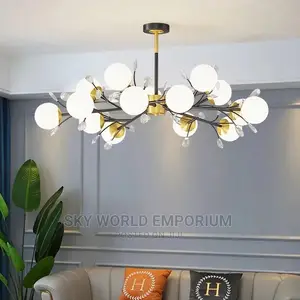 Simple Nordic Modern Led Chandelier