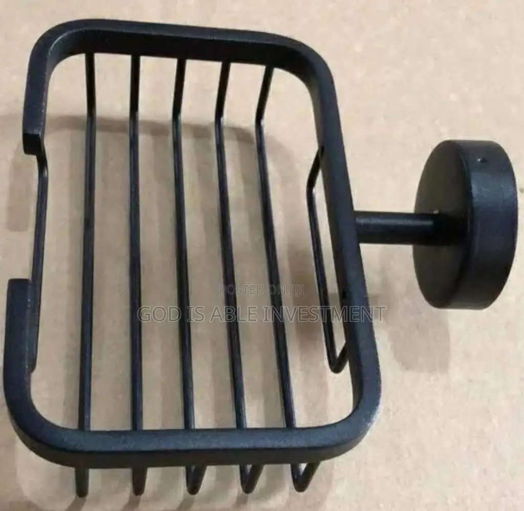 Black Executive Soap Holder