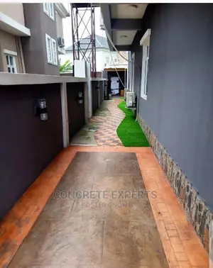 3D Concrete Stamped Floor