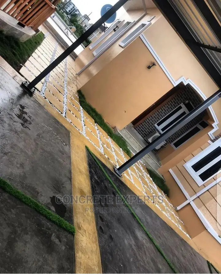 3D Concrete Stamped Floor