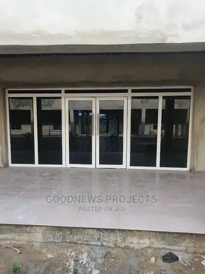 Aluminium Partitioning With Double Door