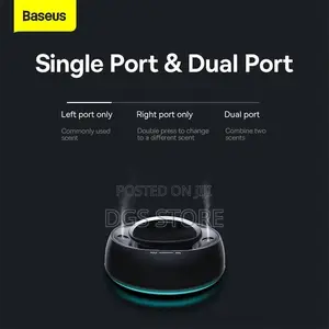 Baseus Wisdom Car Smart Dual Port Atomized Air Freshener