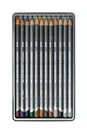 Derwent Graphitint Tinted Graphite Drawing Artists Pencil 12