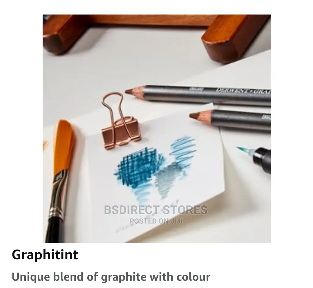 Derwent Graphitint Tinted Graphite Drawing Artists Pencil 12