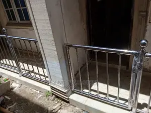 Pure Stainless Handrail Door