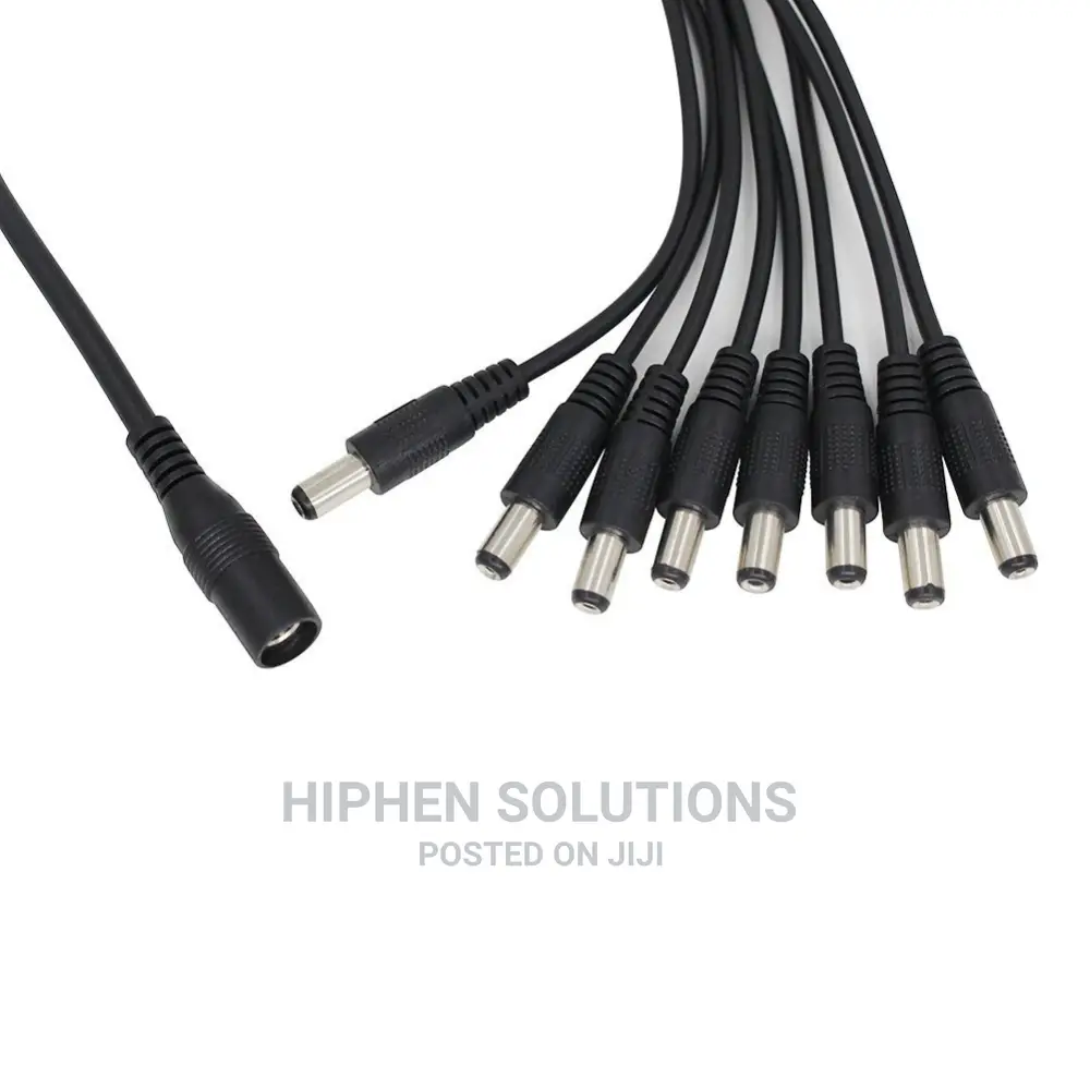 DC Power Y Splitter Cable For CCTV