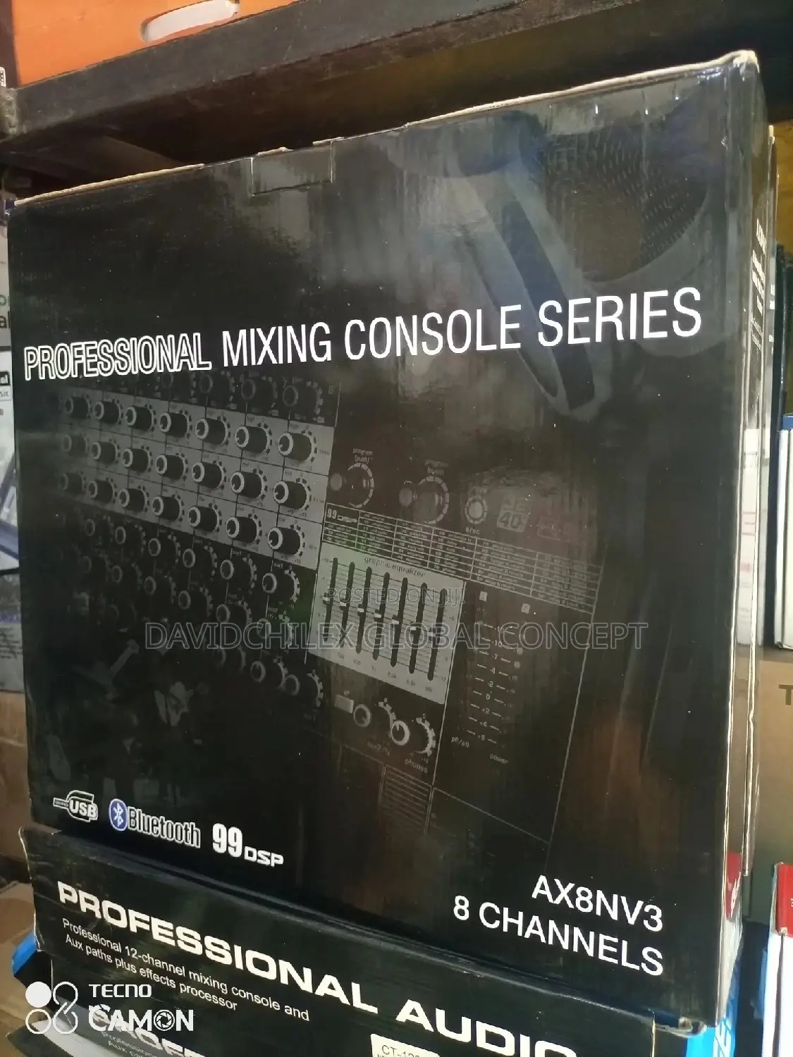 Yamaha 8channel Flat Mixing Console Series
