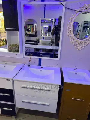 White Luxury Cabinets Set