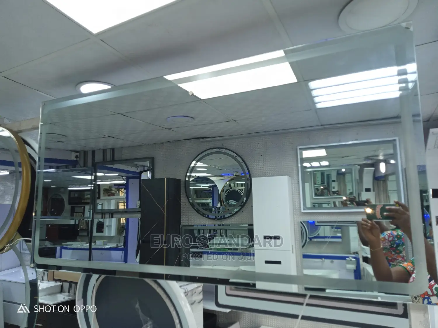 120x60 Cm Long Led Mirror