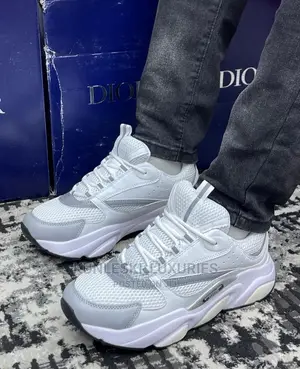 Photo - Original Christian Dior B22 White Sneakers Available