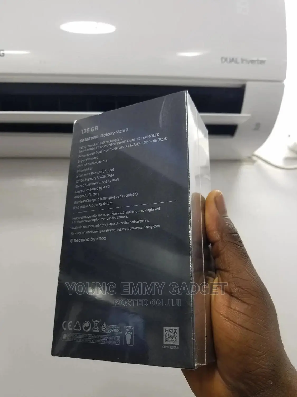 New Samsung Galaxy Note 9 128 GB Black