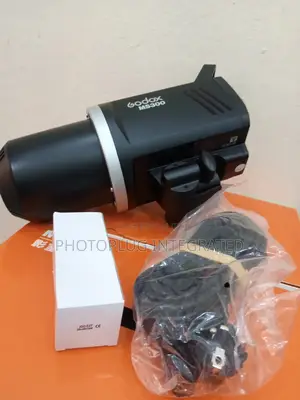 2 Godox MS300 Studio Strobe Light With 2 Big Light Stand