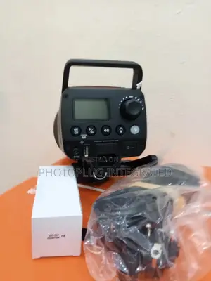2 Godox MS300 Studio Strobe Light With 2 Big Light Stand