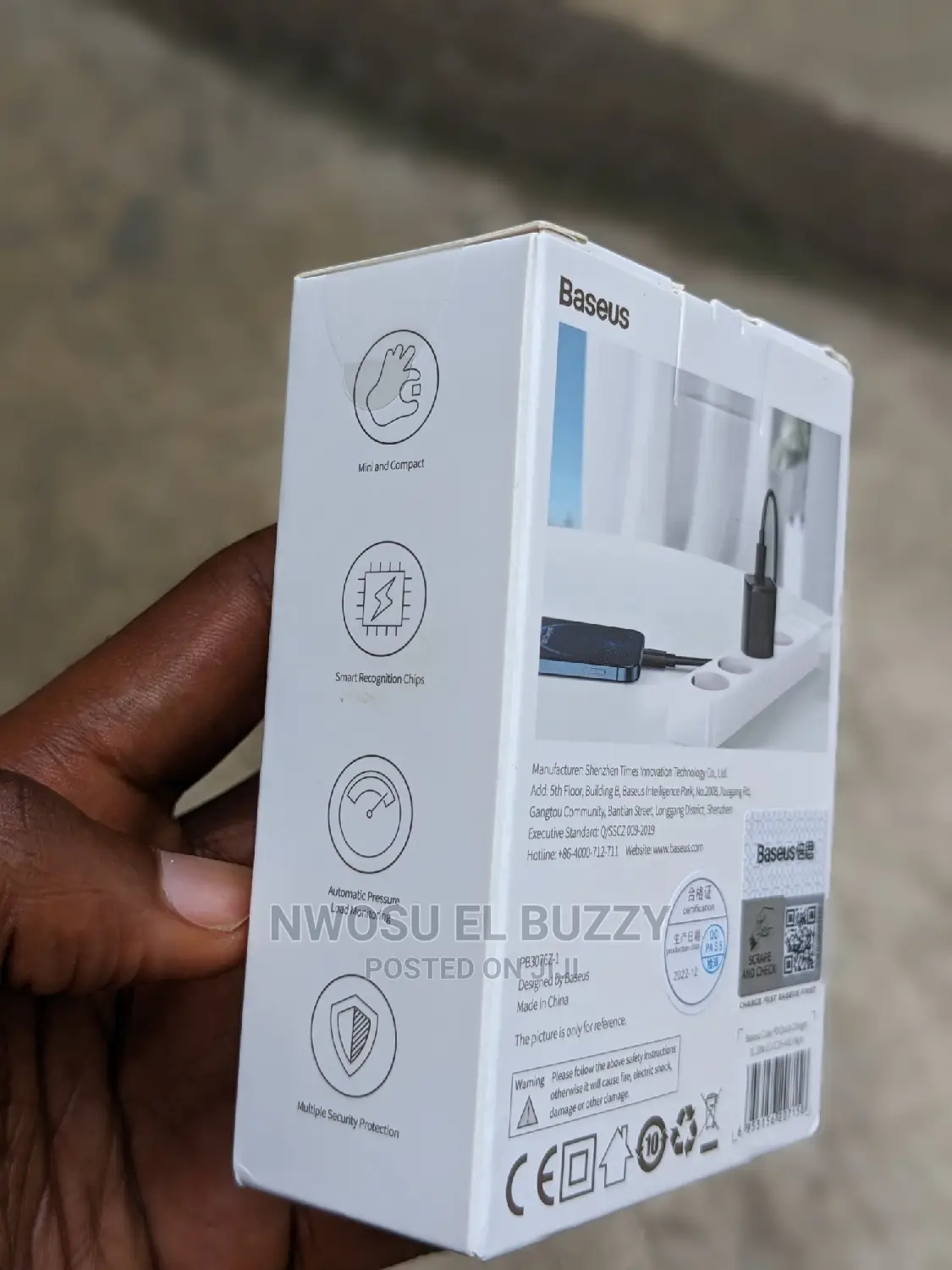 Baseus 20w Fast Charger