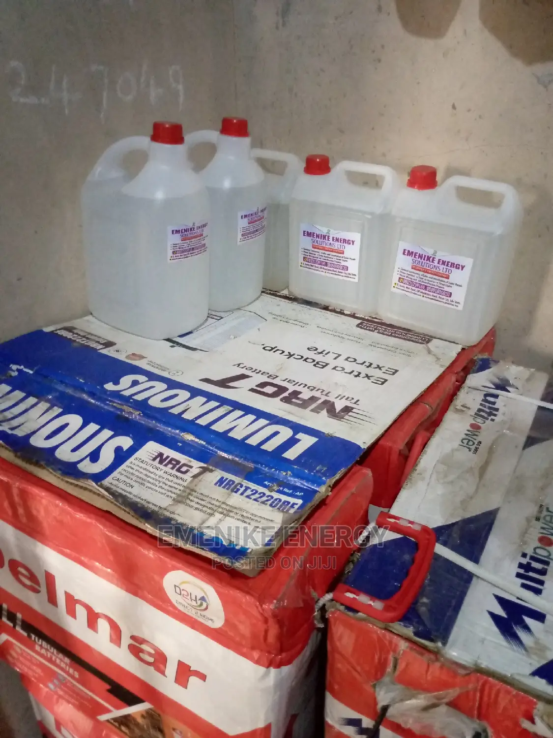 Distilled Water for Tubular Battery