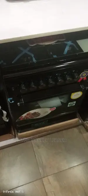 Kenstar 60/60 3+1 Gas Cooker, Black Color