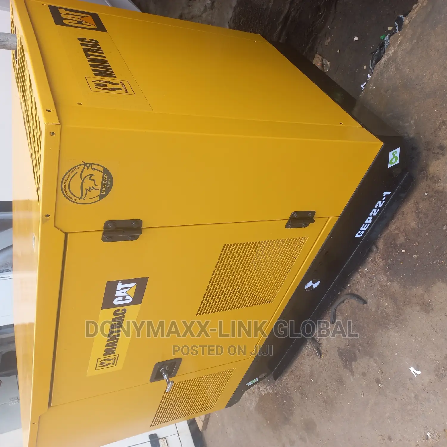 22kva Mantrac Cat Generator