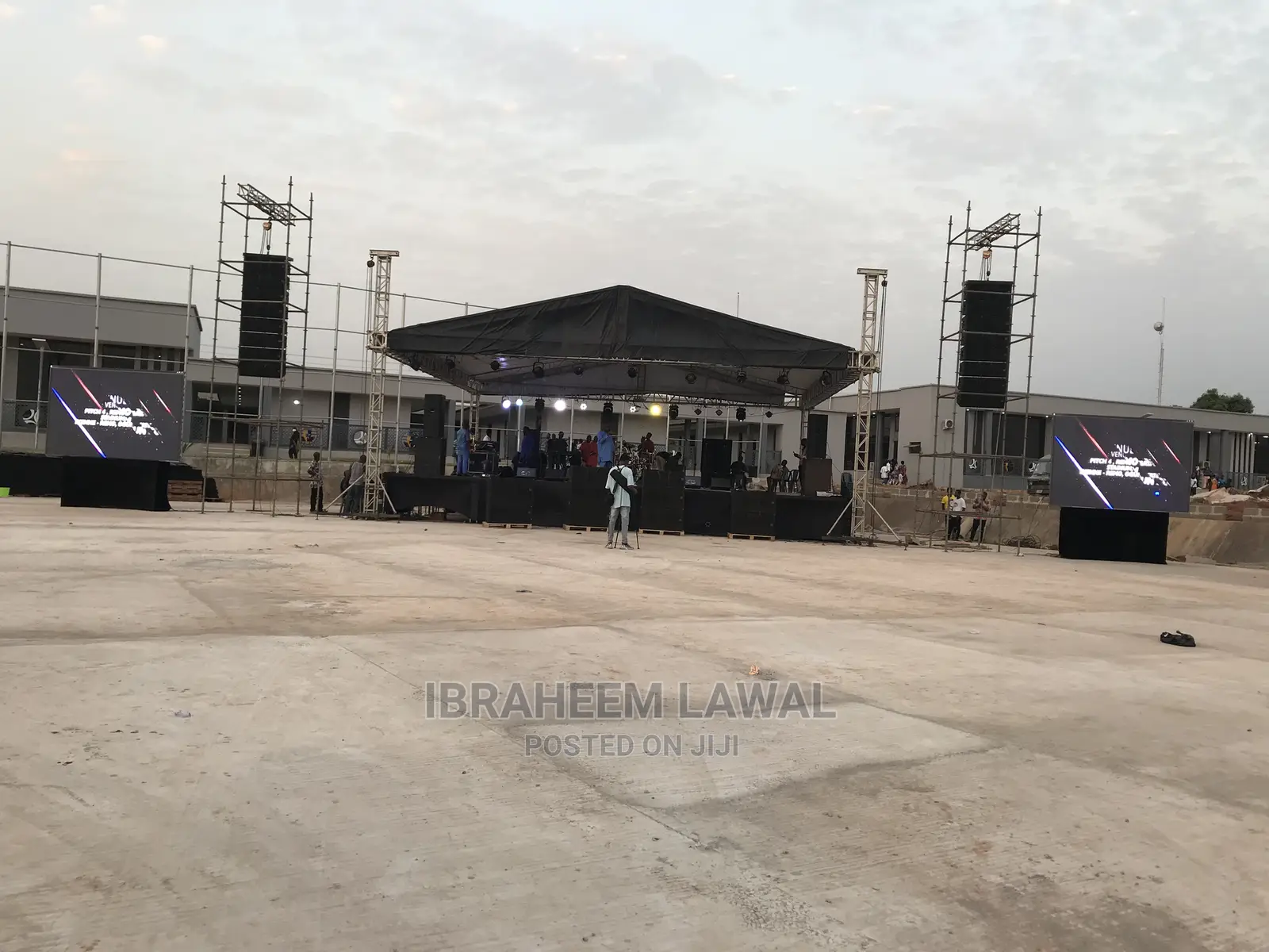 Concert Stage Setup