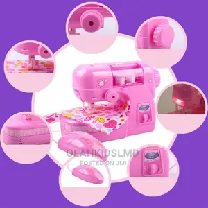 Photo - Kids Electronic Pink Sewing Machine