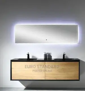 120cm Double Cabinet Set With Led Light