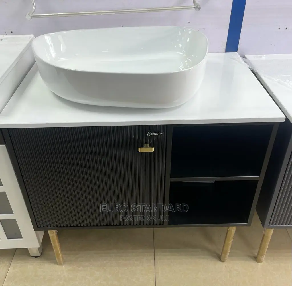 80cm LED Lights Cabinet Set