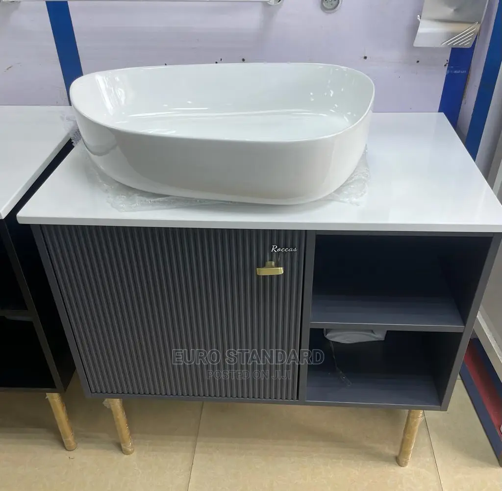 80cm LED Lights Cabinet Set