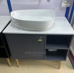 80cm LED Lights Cabinet Set